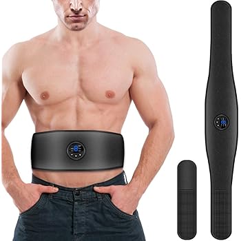 Amazon Mixiu Ems 腹筋ベルトジェルシート不要 Emsトレニンーグベルト 液晶表示 Usb充電式 筋トレ器具 6種類モード 9段階強度 腹筋パッド 男女通用 日本語取扱説明書つき ブラック Mixiu Ems 腹筋ベルト