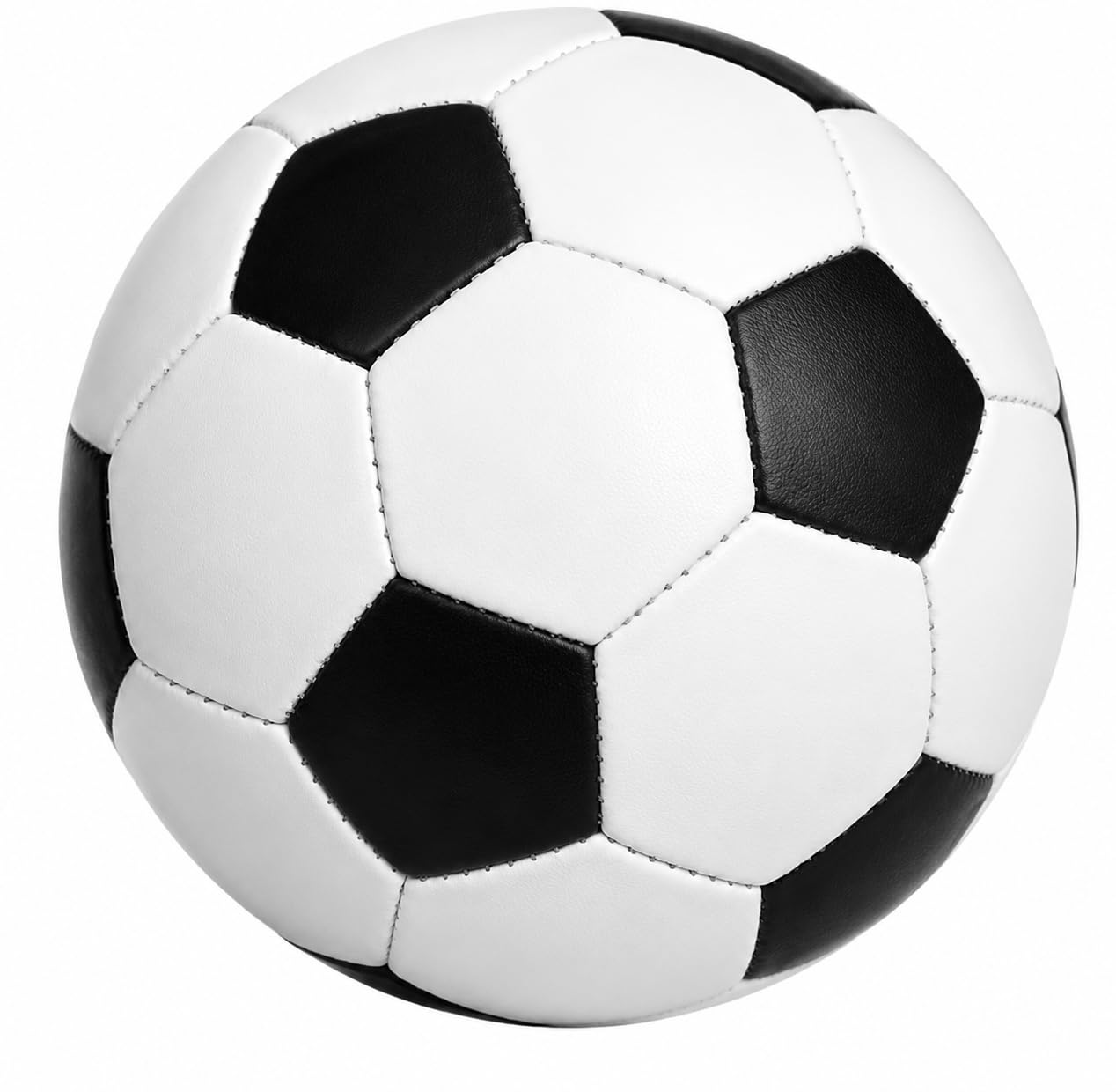 Football Hands Stiched Size Under 5 Black White | Football-image-24