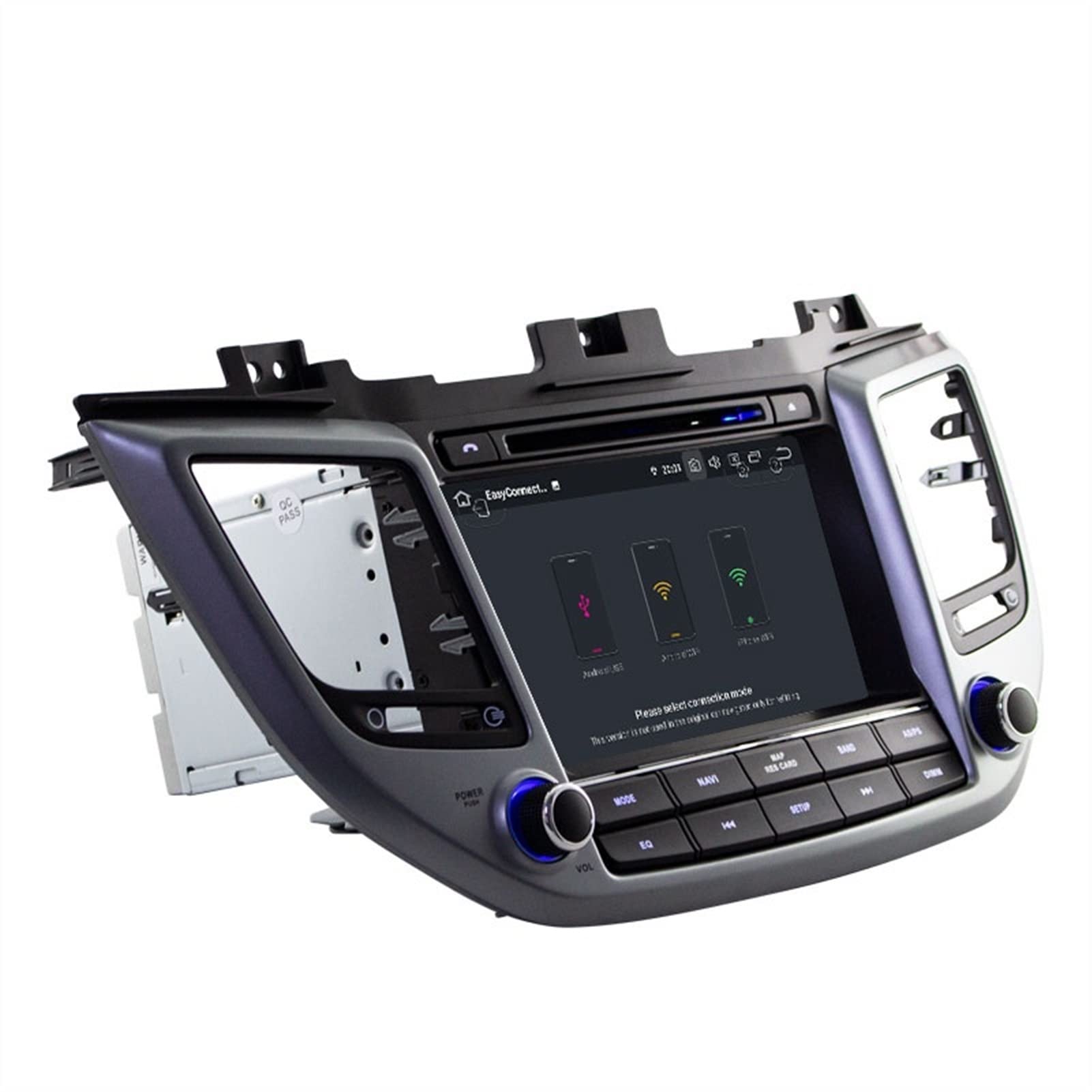 2 Din Radio samochodowe GPS Nawigacja Stereo Multimedia 4G 64G