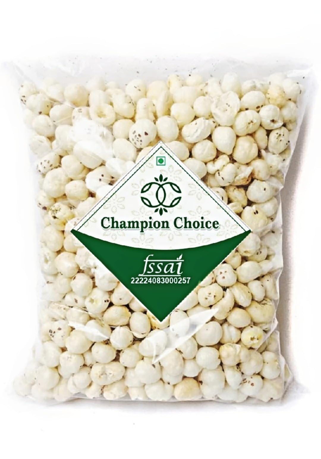 Champion Choice Premium Phool Makhana/Jumbo Handpicked Lotus Seeds/Fox Nuts Big Size | No added Preservatives &No artificial Flavours | Lotus Seeds for Eating | High Protein & Rich in Fiber | 1 kg (B0DCZPPF6Z) Amazon Price History, Amazon Price Tracker