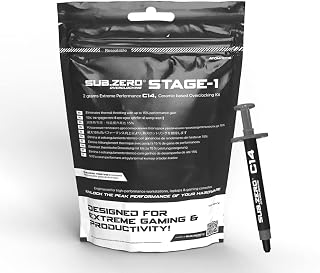 C14 Thermal Paste 13.6 W/m*K - (2.0 Gram) Subzero Overclocking ™ Stage-1 Kit