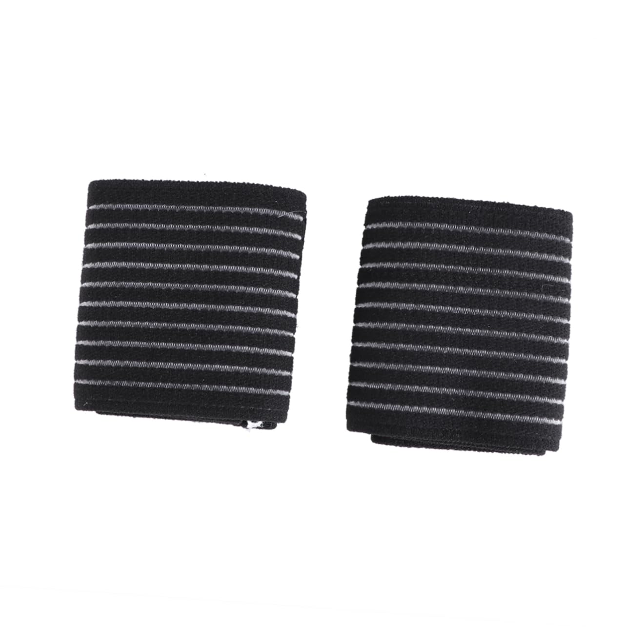 Gogogmee 1Pair Adjustable Elastic Wrist Protectors for Carpal Tunnel Relief Durable Support for Basketball and Volleyball Comfortable Black