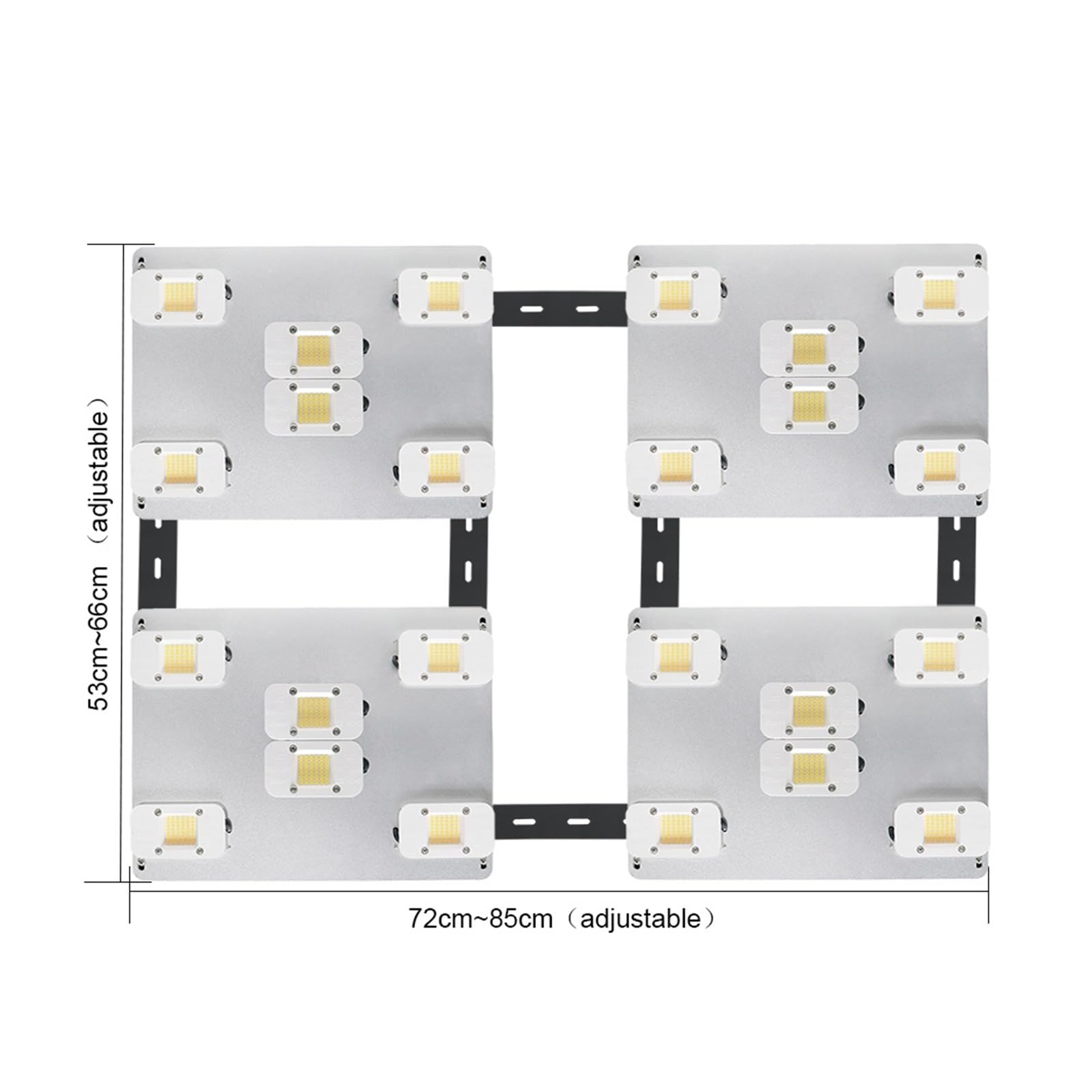600W 1000W oświetlenie LED do uprawy LM283B + pełnozakresowa lampa fito szklarni rośliny doniczkowe sadzonka rosną kwiaty Oświetlacz ogrodniczy(3500K,300W)