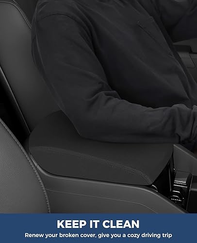 Miniatura 5 de ISSYAUTO - Cubierta para reposabrazos para conductor