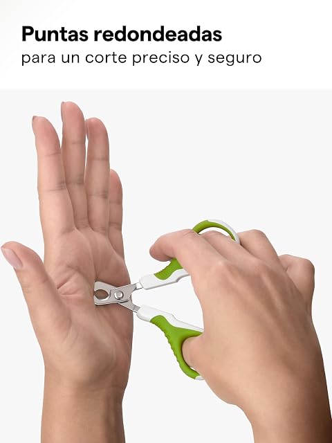 Foto 5 de 8 de Cortauñas para Gatos de Interior y Mascotas Pequeñas - Hojas Inclinadas 20° para Corte Preciso