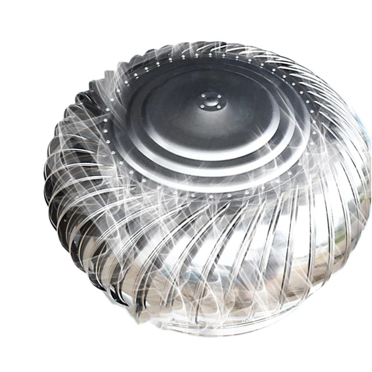 Knbhgujmd One Color Rotating Chimney Cowl Cap, Stainless Steel Rotating Chimney Cowl Cap With Claw Base Fits Standard Pots Multiple Sizes(100Mm/3.94In)