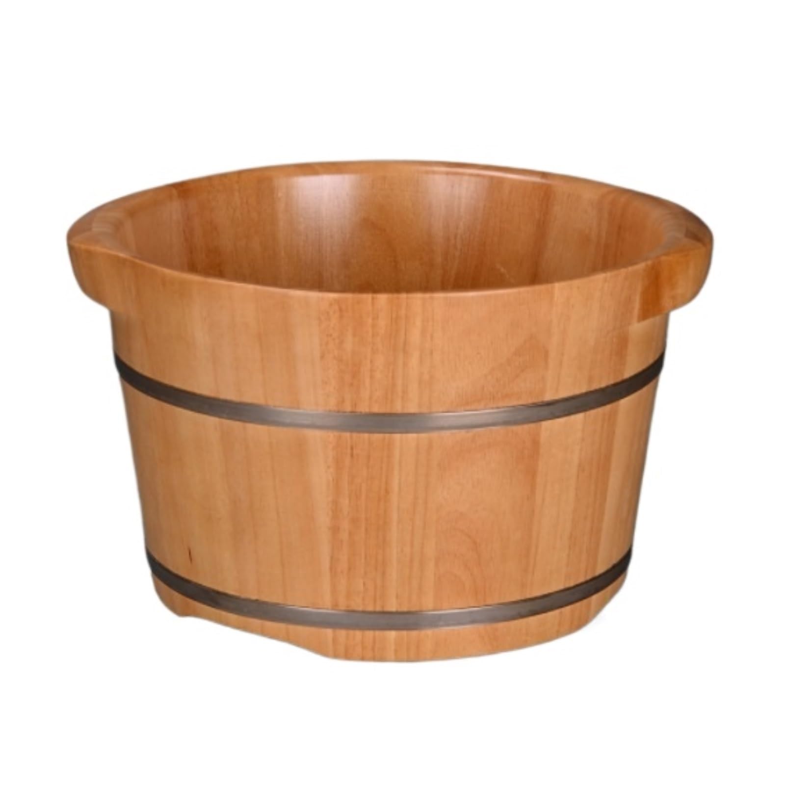 Foot Footbath Bucket Wooden Barrel Foot Spa Soak Bucket Wood For Pedicure Tub For Soaking Feet Basin For Sauna Soaking Feet(Without lid)