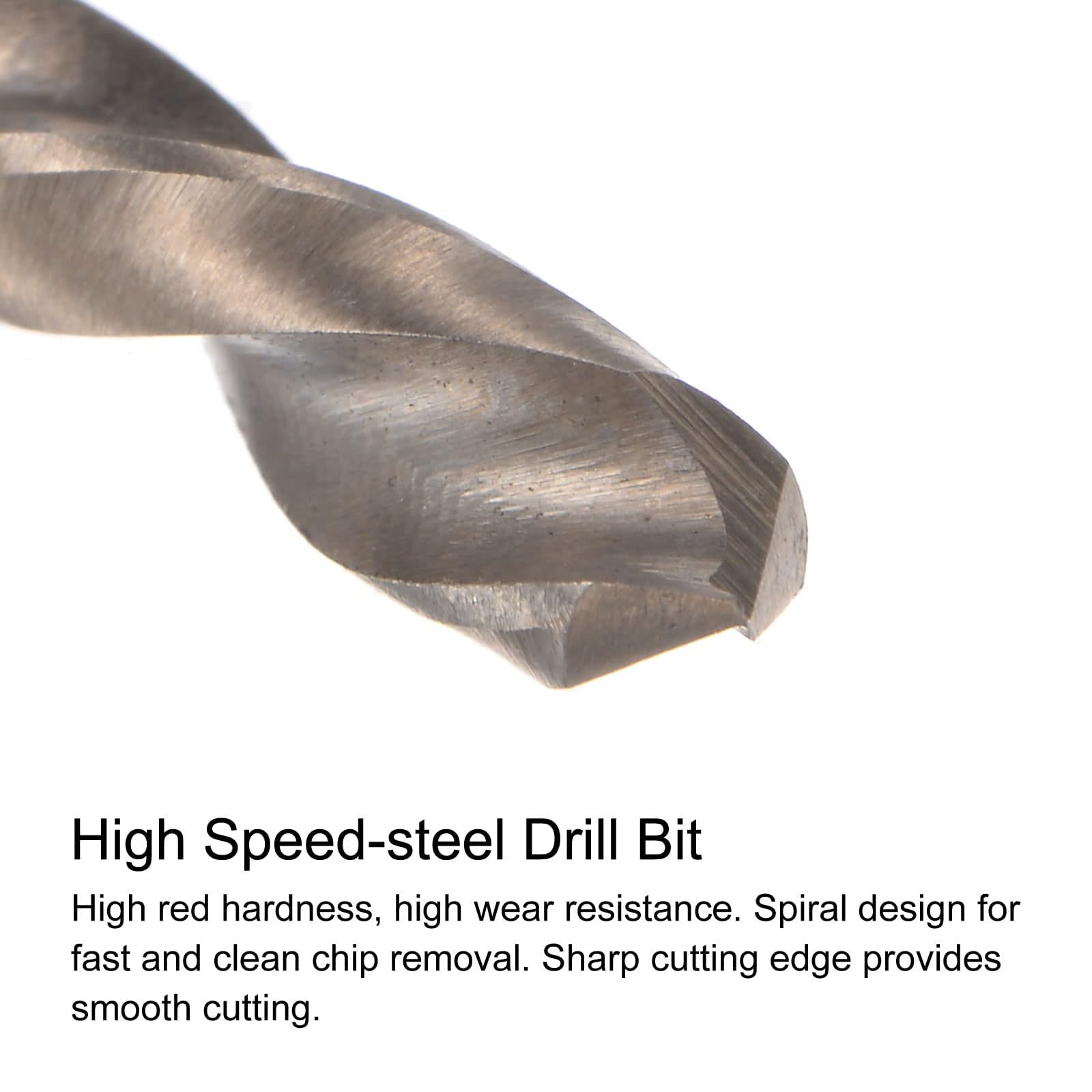 MACHSWON Tap & Bit Sets,M4x0.7 H2 Straight Flute Machine Thread Milling Tap,3.3mm M35 Cobalt High Speed Steel (HSS-CO) Twist Drill Bit - Image 4