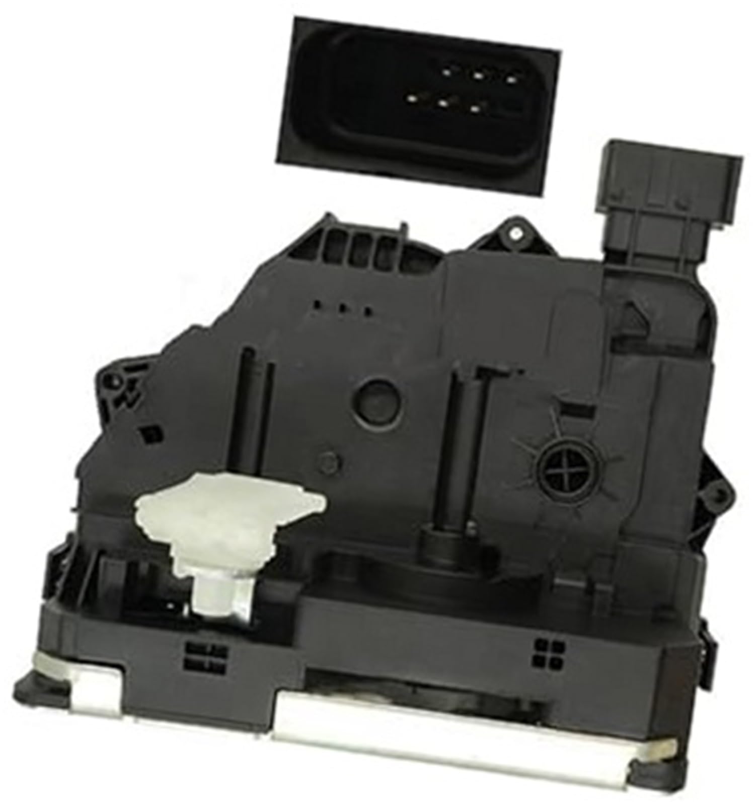 Zapyvet Black Rhd Front Left Auto Bonnet Latch Lock Door Lock Actuator Central Locking Front Right/Left Rear Right(Black Rhd Front Left)