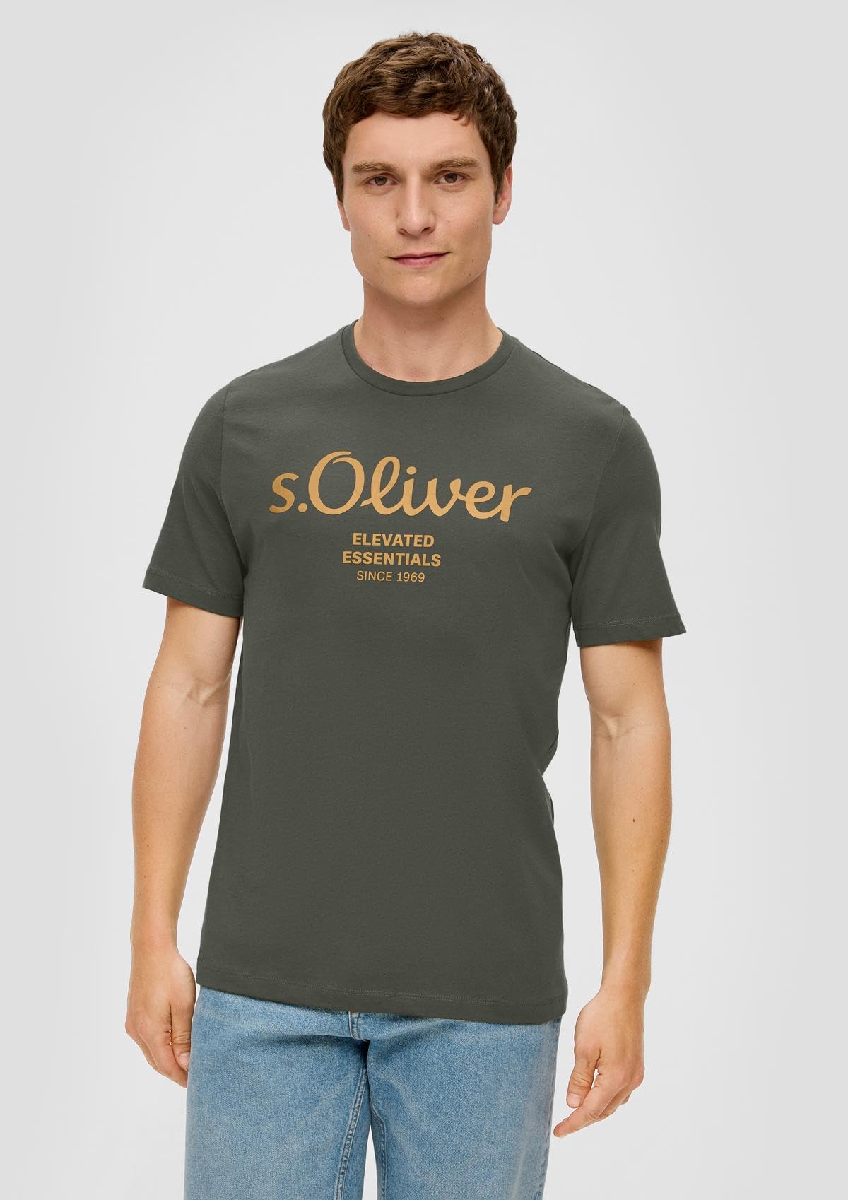 s.Oliver Herren T-Shirt mit Logodruck (DE/NL/SE/PL – Bild 3