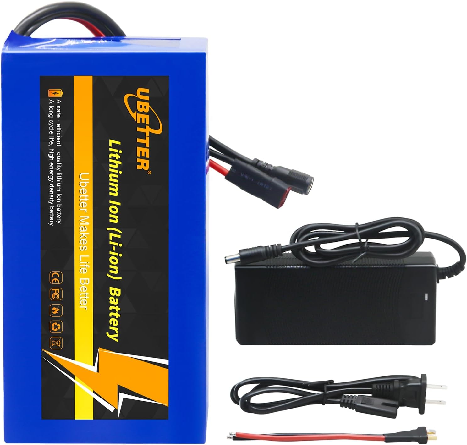 36V 48V Lithium Battery, Ebike Battery, 8Ah 10AH 14AH 20AH Electric Bike Battery with 2A Charger, for 0-1000W Electric Bicycle Scooter Motor (36V 14Ah) 36V 48V Lithium Battery, Ebike Battery, 8Ah 10AH 14AH 20AH Electric Bike Battery with 2A Charger, for 0-1000W Electric Bicycle Scooter Motor (36V 14Ah)