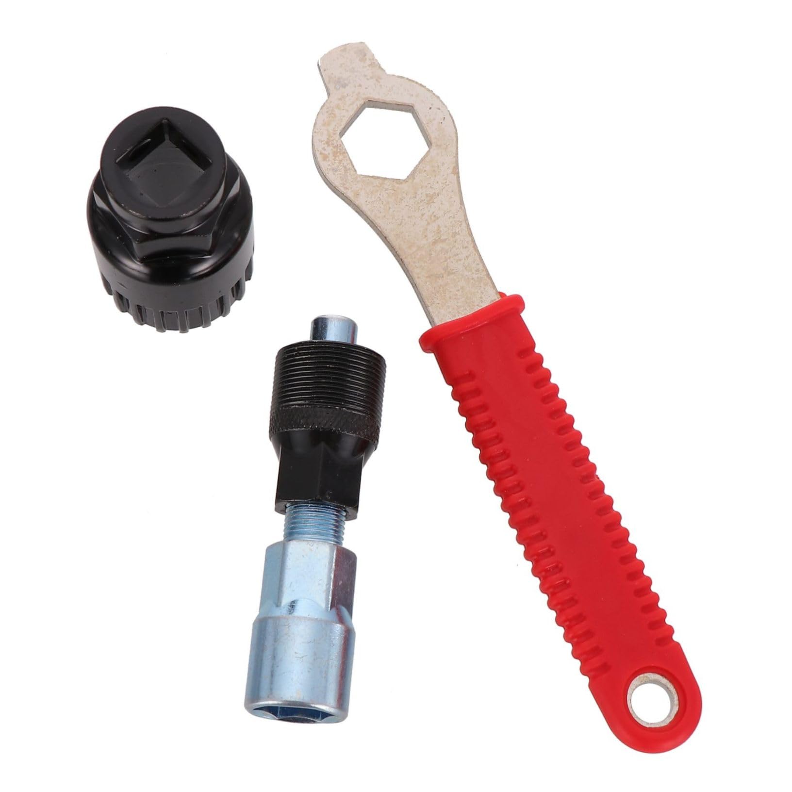 3 Pieces Erase Tool Crank Puller Crank Puller Maintenance Remover Crankset Remover Disassemble Iron Makeup Remover