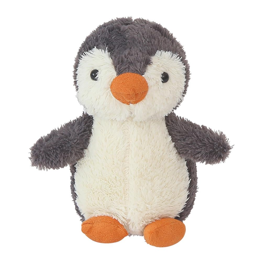 HAUZMLL Penguin Plush Toy, Fluffy Penguin Plush Ornament, Soft Plush Animal Doll, Bedtime Companion and Room Decoration, Soft Toy for Birthday Gifts