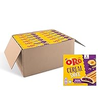 Oro Saiwa, Cereal Snack Prugna, Biscotti Morbidi ai Cereali con Farcitura alla Prugna, Fonte di Fibre e Magnesio, 12x162g (contiene 12 confezioni da 162g)