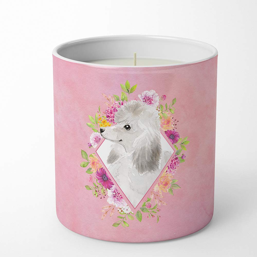 Bougies caniche rose Caroline's Treasures pour raviver une décoration intérieure fade