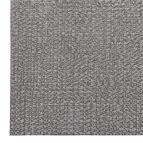 Lugar Americano de Trama Sintética Palace Lyor Cinza 30x45Cm