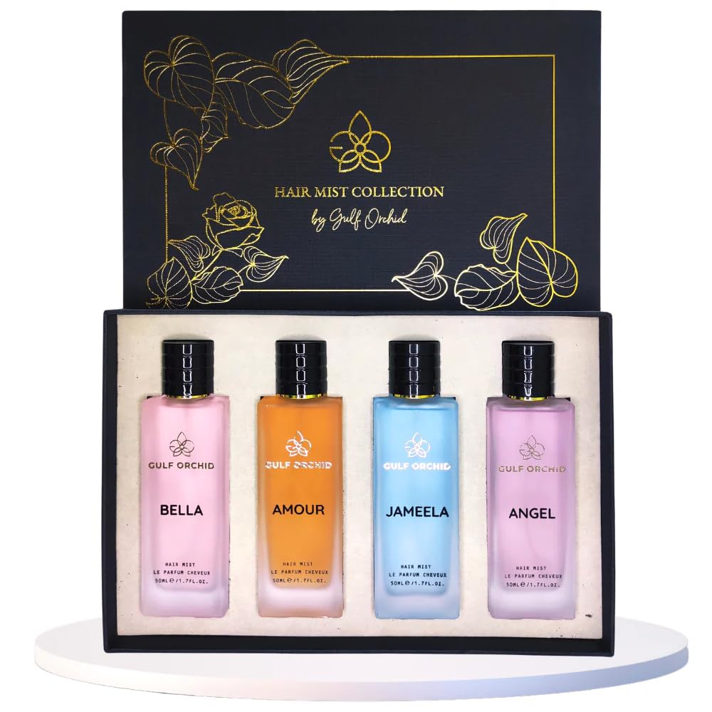Gulf Orchid Hair Mist Collection - 4 Pieces Hair Mist Gift Set 50ml