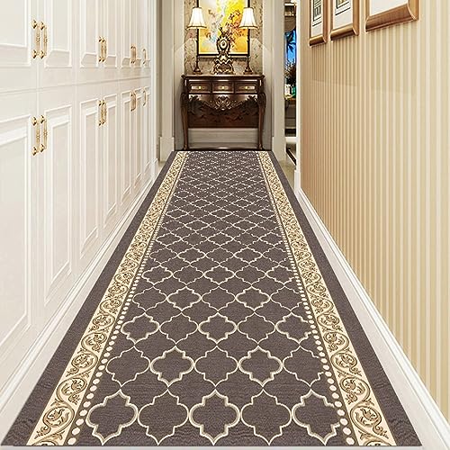 Tapis vintage extra long en poils courts lavables et texture douce - 2