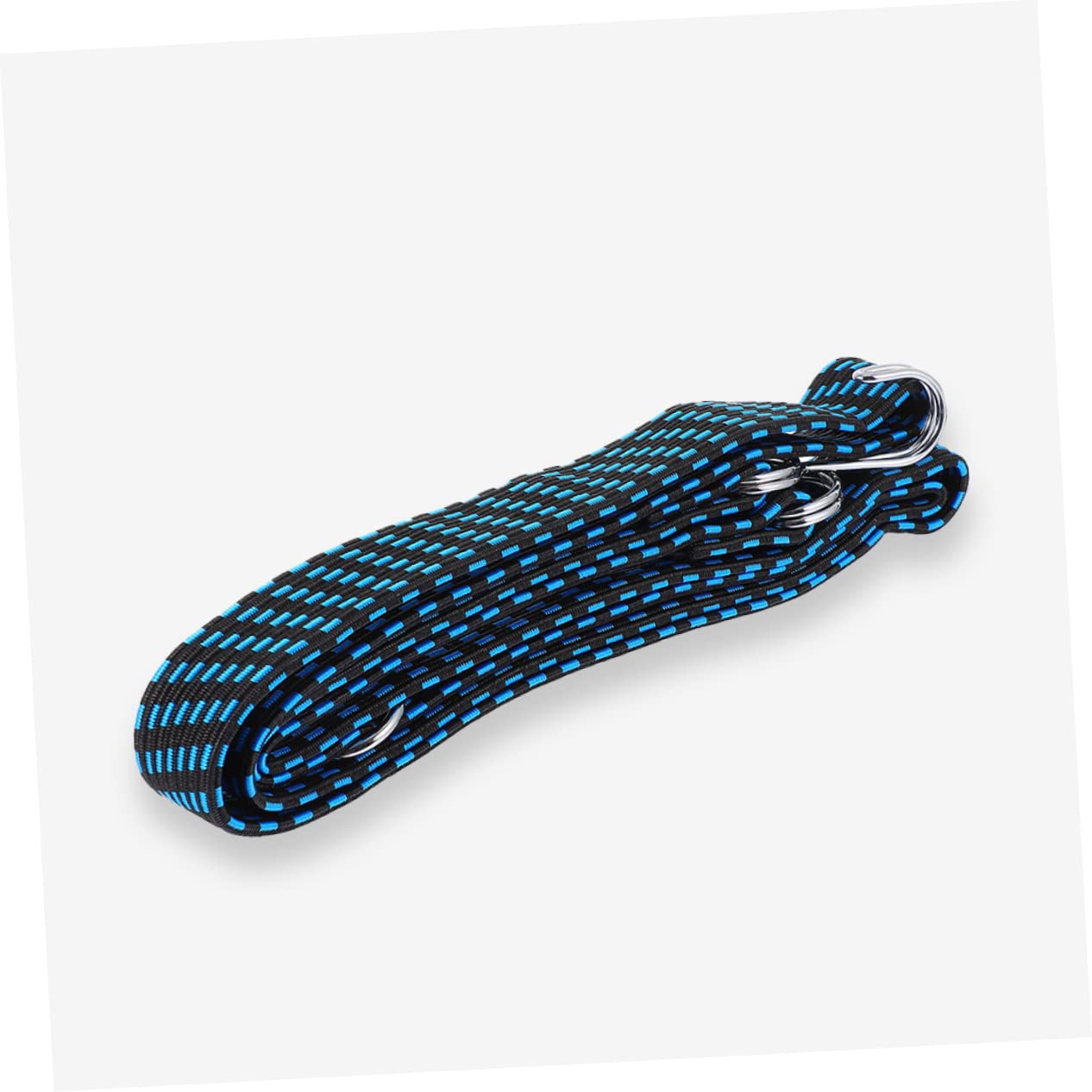 KOMBIUDA Lashing Straps Elastic Camping Fixing Tie Straps Bag Fixing Straps Auto Luggage Bundling Belts Strong Elastic Belt Hooks