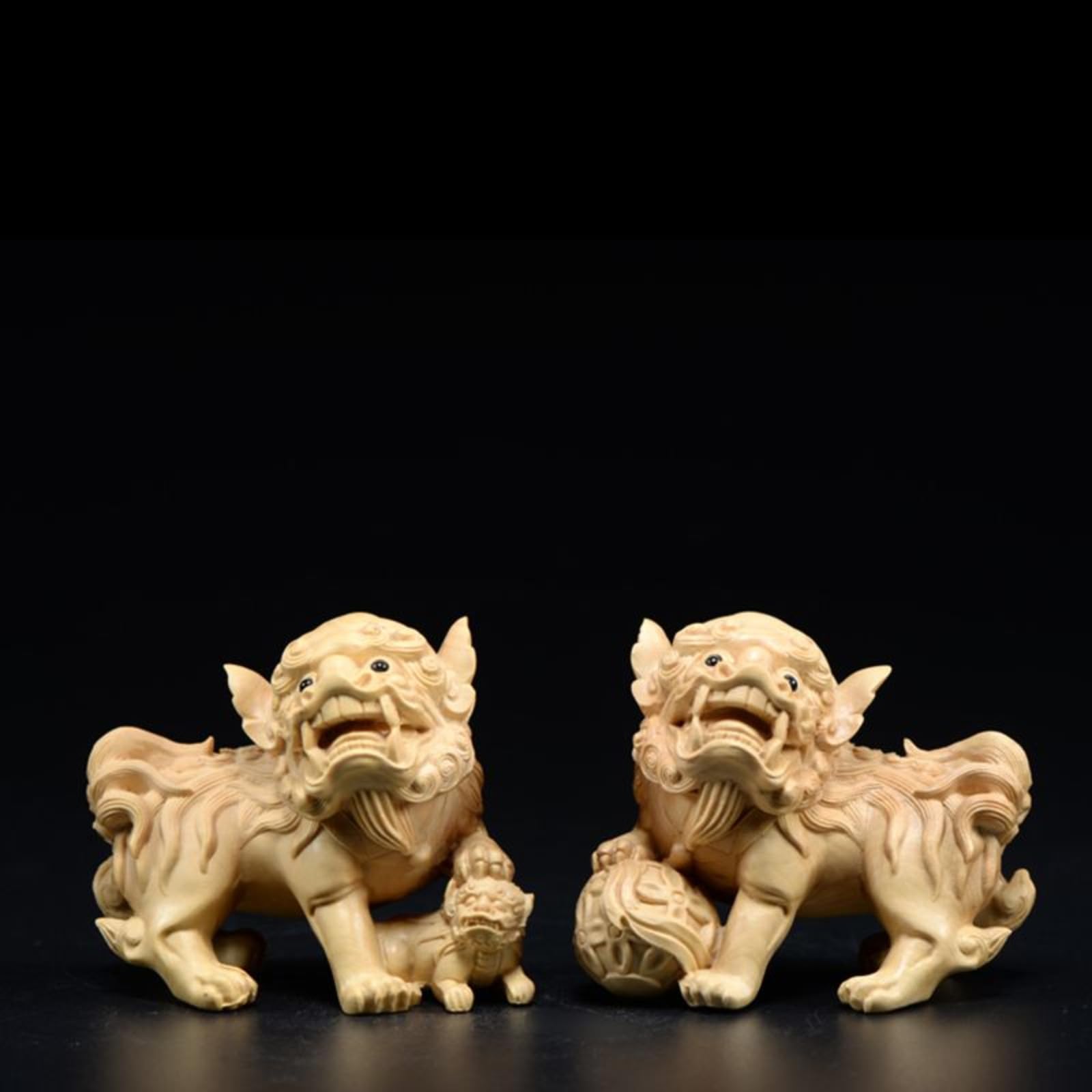 Statues Feng Shui en buis 8 cm : harmonisez un bureau stressant facilement