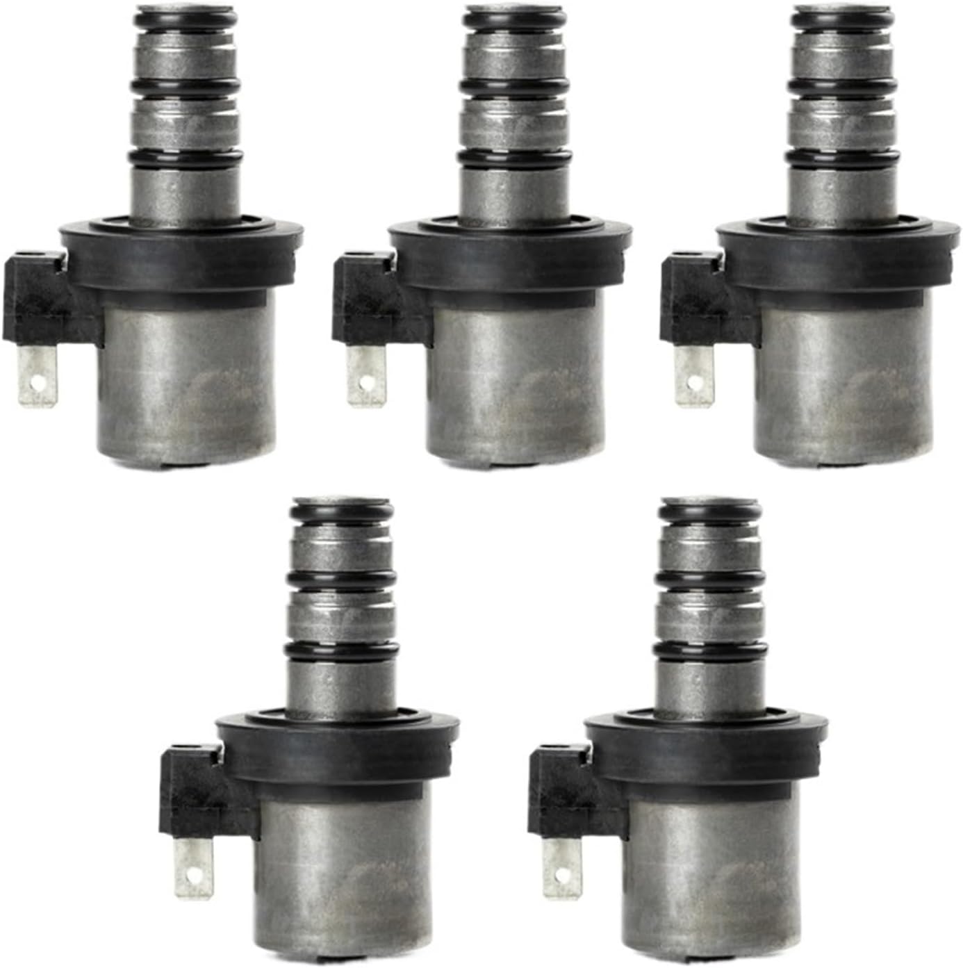 5PCS Transmission Shift Kit W/Line Fit For Mitsubishi Fit For Hyundai 46313-39051 F4A41 F4A42 F4A51 F5A51 V4A51 R4A41(5PCS Solenoids Only)