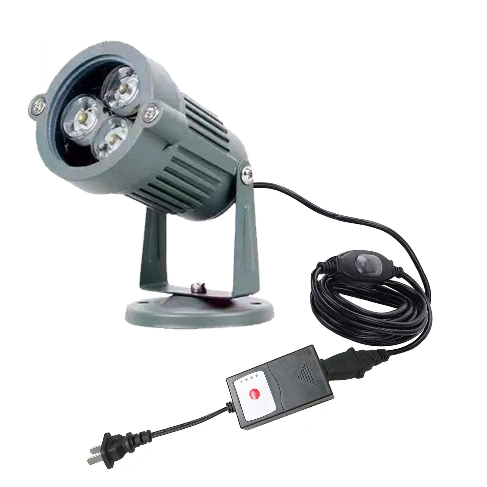 Amazon.co.jp: SKIVTGLAMP 3W LEDガーデンライト コンセント式 屋外用