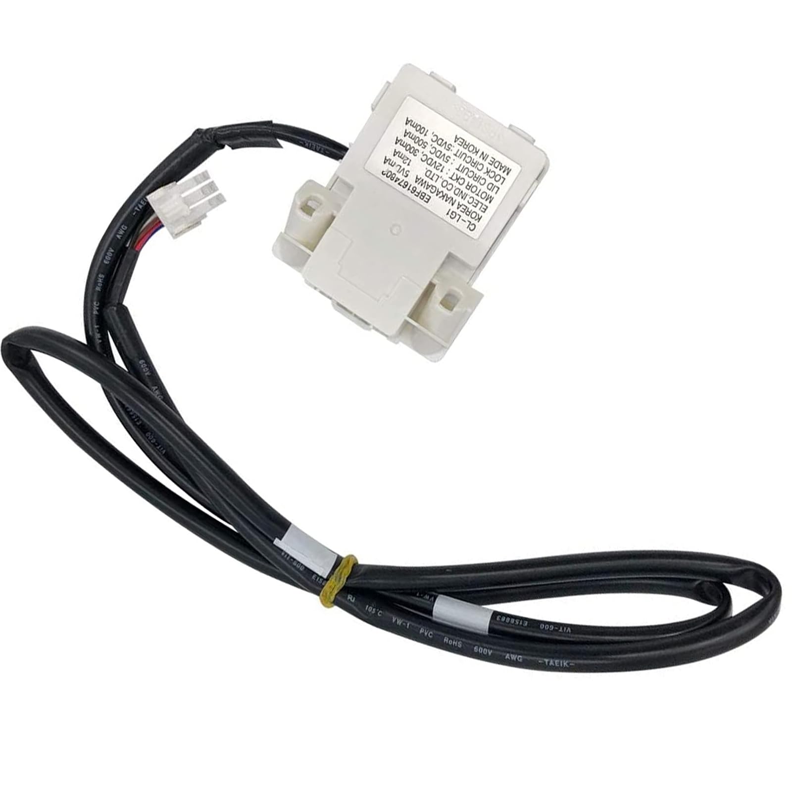Msioytog EBF61674802 Washer Lid Switches Replacement Lid Switches Assembly Washing Machine Door Replacement Part Enduring Home Appliance Spare Accessory