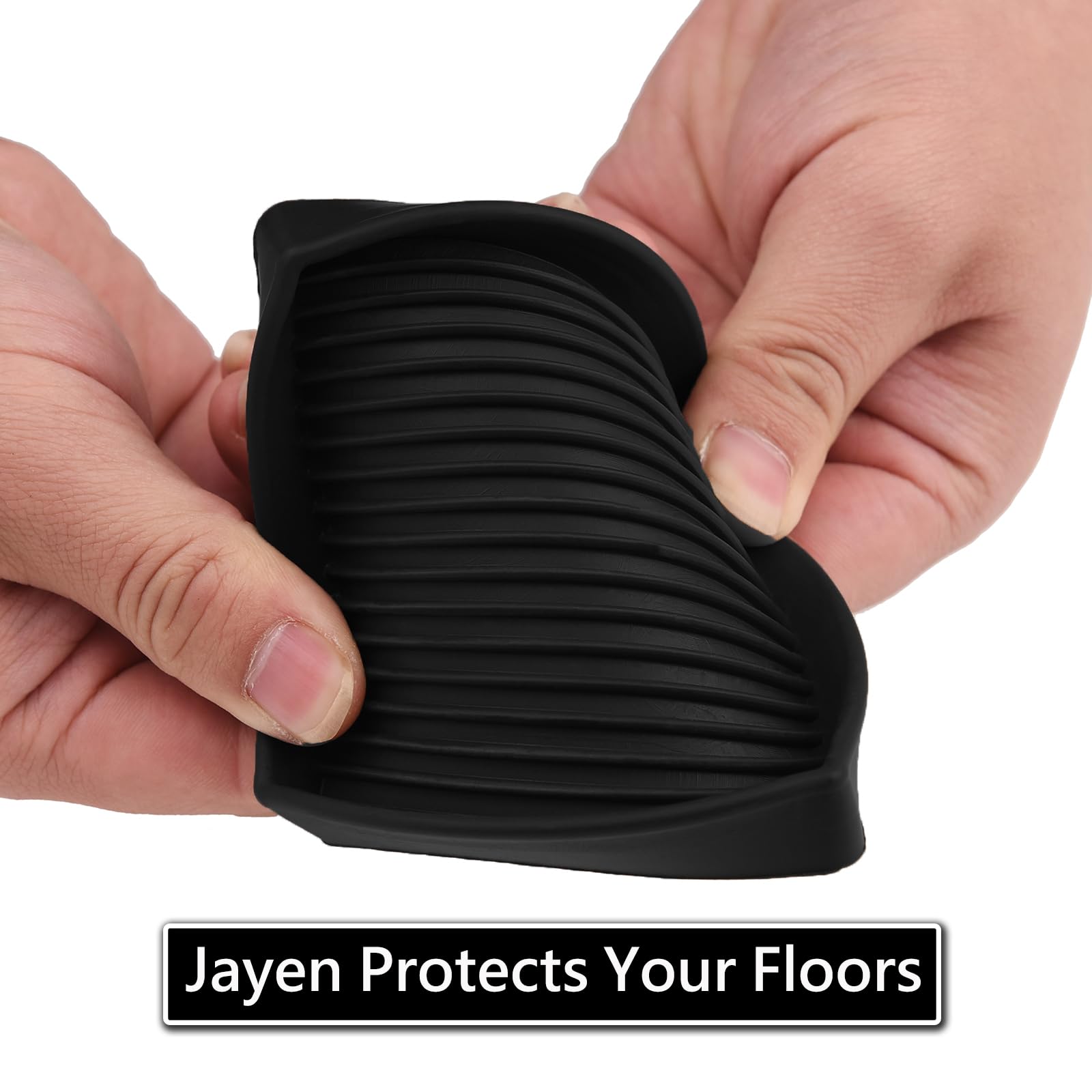 3 x 3 tazas cuadradas de goma para muebles, almohadillas antideslizantes para muebles, protectores de suelo con agarre, protege cualquier suelo