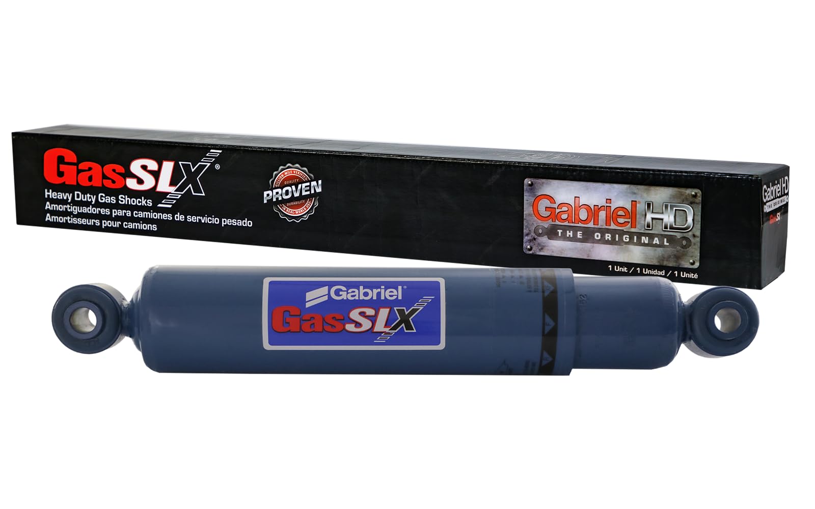 Gabriel 89411 GasSLX Adjustable HD Right Shocks Fits International 4900 9000 Series Models w/International Air Suspension (Exc Lo-Profile); OEM# 2018987C2 4164148C1 501553C91