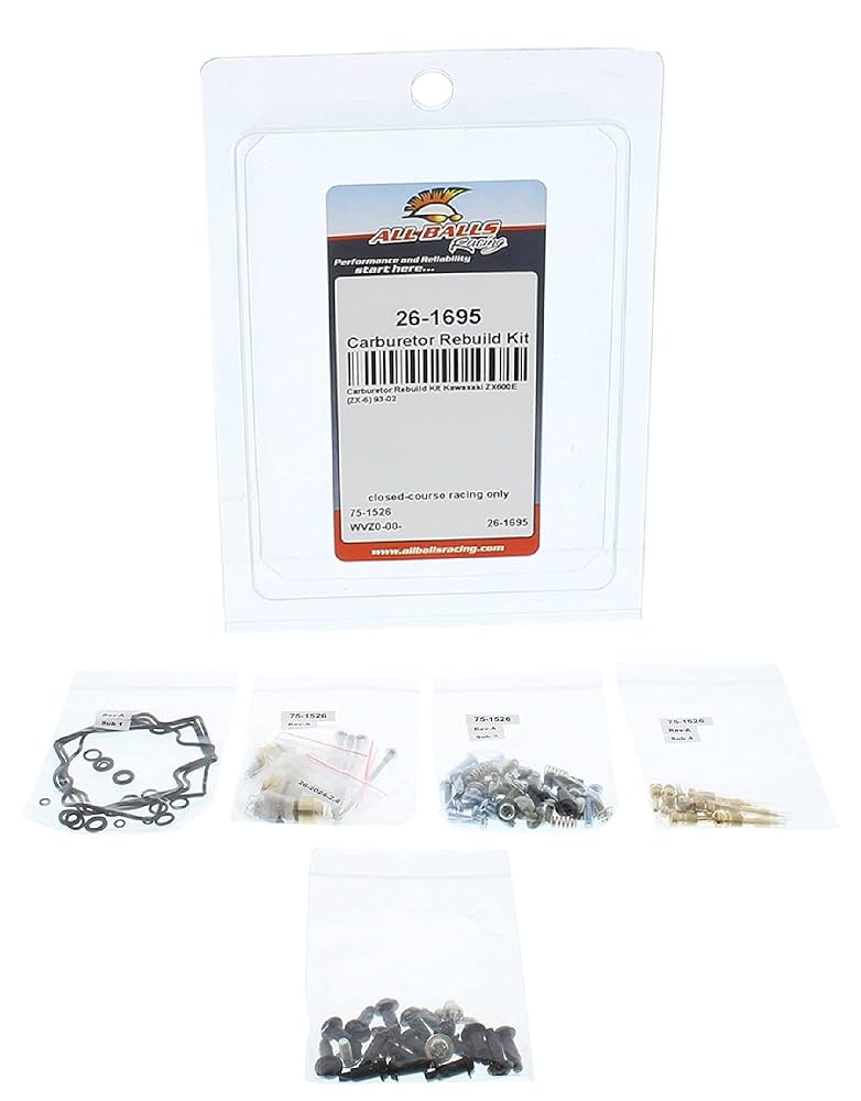 osker6様 Amazon.com: All Balls Racing 26-1695 Carburetor Rebuild Kit