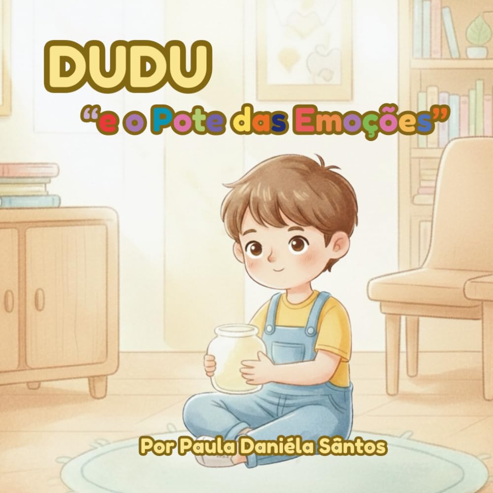 "DUDU e o Pote das Emoções": Uma história encantadora sobre sentimentos, amor e descoberta