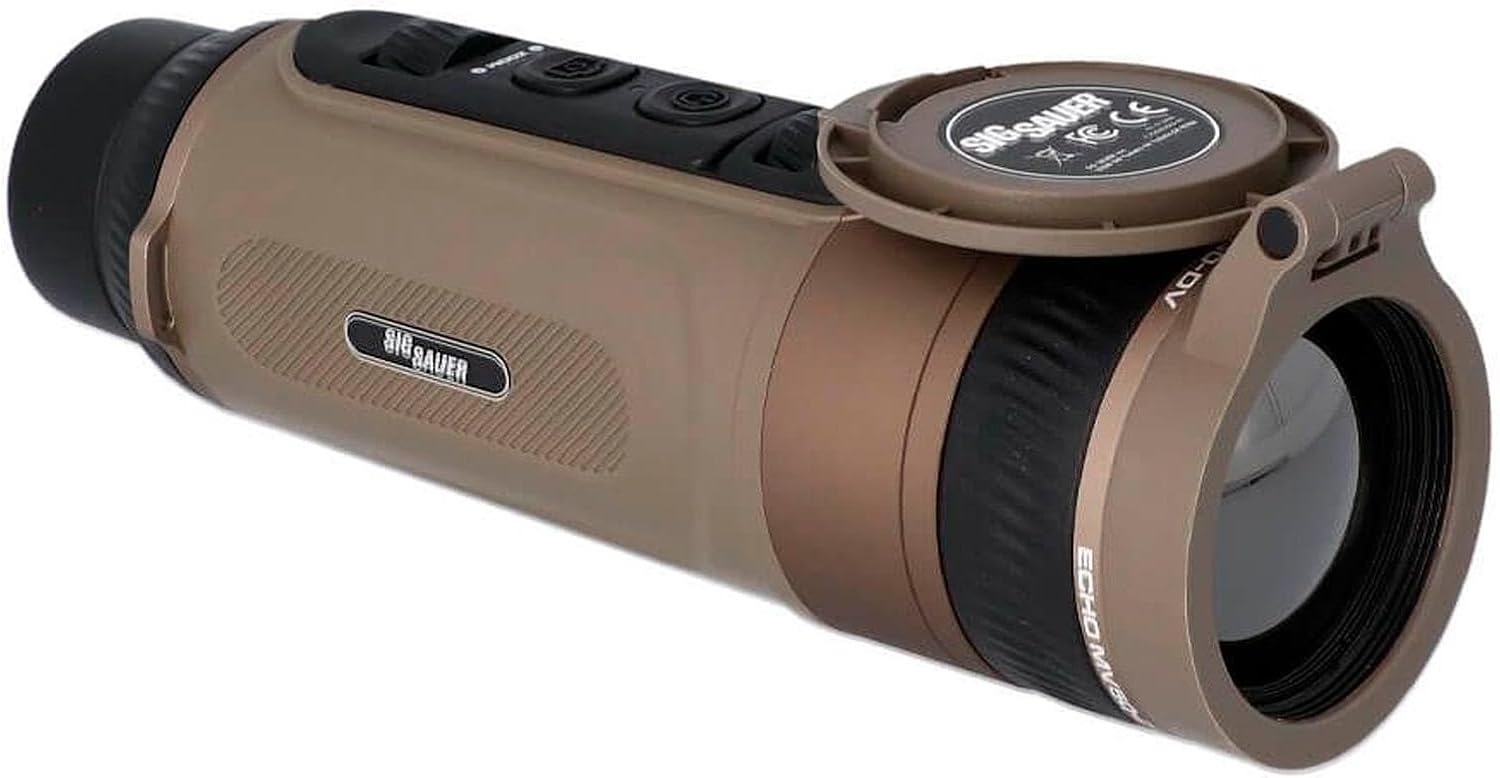 Sig Sauer Echo MV50-DV 1.5-24x50mm Dual View Thermal Monocular - Adjustable FOV, Photo & Video Capture, App Control, 10-Hour Runtime - Waterproof IP67 Nighttime Hunting Monocular (SOEC42320)