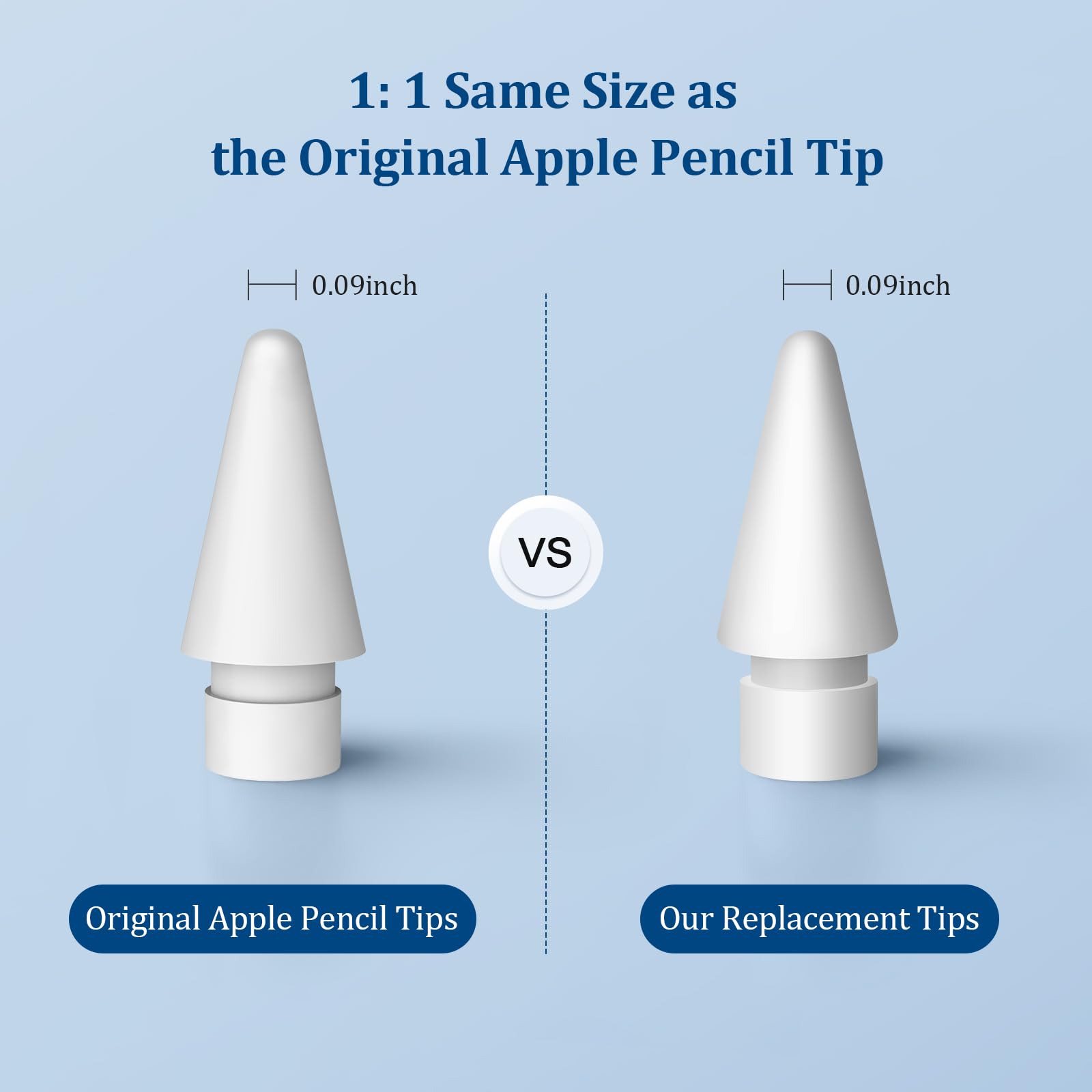 Amazon.com: Granarbol Replacement Tips for Apple Pencil 1st/2nd