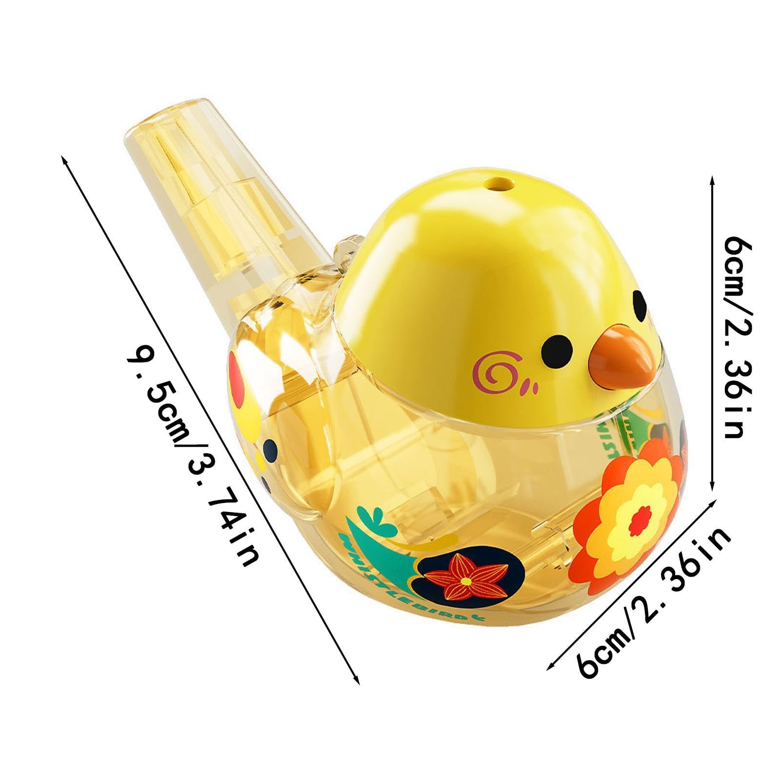 Sifflet D'oiseau D'eau Avec Lanière, Jouet D'appel D'oiseau En Plastique, 9,5x6x6 Cm, Créateur De Sons D'appel De Corbeau, Créateur De Bruit Musical Pour Les, Cadeaux De Fête, Prix Sco