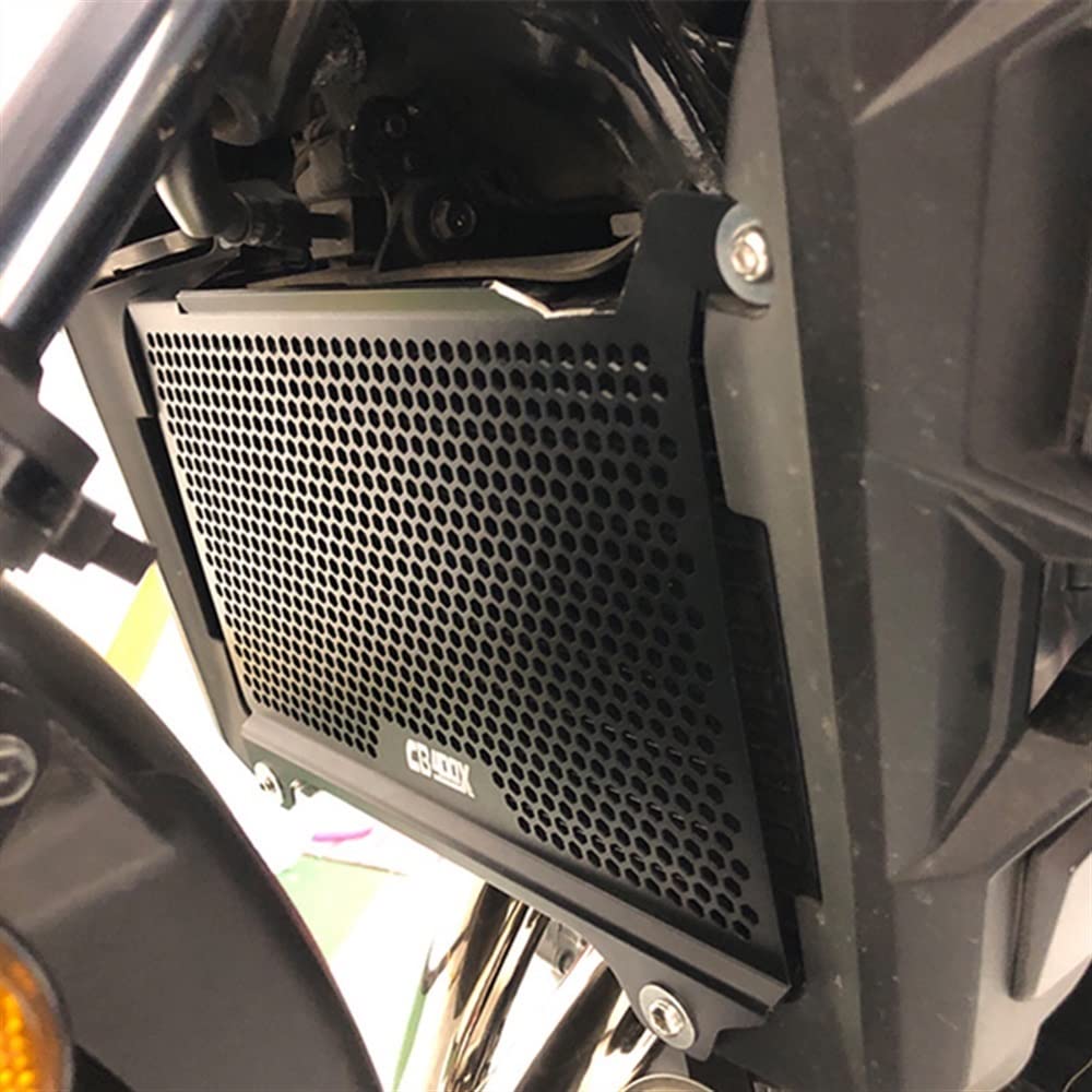 Protezione Griglia Radiatore In Nero Per Honda CB500X 2019-2023 | Copertura Accessori Moto