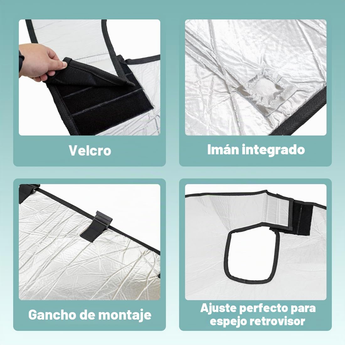 Cubierta para Parabrisas Fiat Ducato 2006-2022 Autocaravana con Bolsa Negra