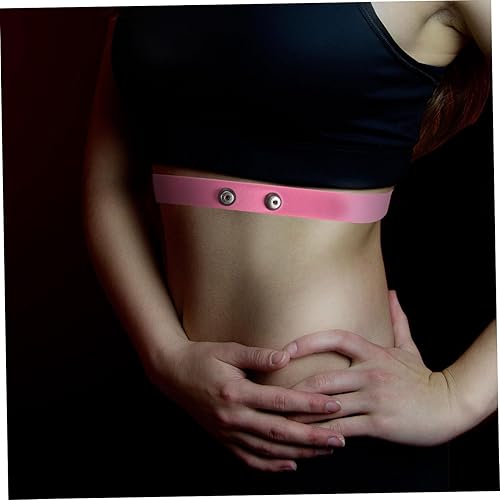 Miniatura 6 de Mikinona Correa de pecho multiusos para monitor y cinturón deportivo elástico duradero para correr, ciclismo y escalada, diseño compacto para un