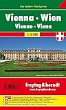 mapa bus turistico viena  Viena, plano callejero de bolsillo plastificado. City Pocket. Escala 1:15.000. Freytag & Berndt.: Stadskaart 1:15 000: PL 2 CP (Small city map)