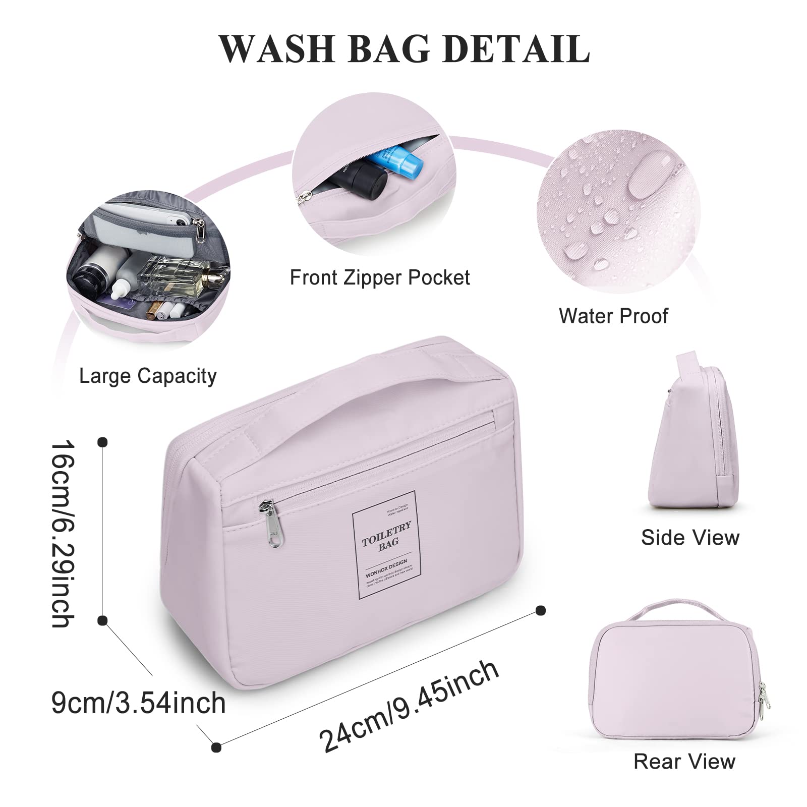 Zaino da Viaggio per Easyjet 45x36x20 Bagaglio a Mano Zaino Borse da Cabina per Ryanair Il Sedile Zaino Aereo Bagaglio a Mano Borsa Cabina Viaggio Zaino Travel Viaggio Casual Daypack,J3-Viola Rosa