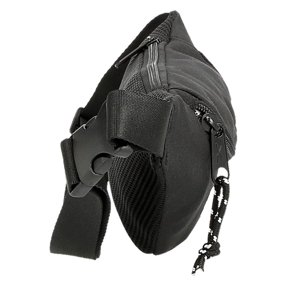 Reebok Carson Torba biodrowa, Jeden rozmiar, Czarny (Black), Talla única, saszetka nerka