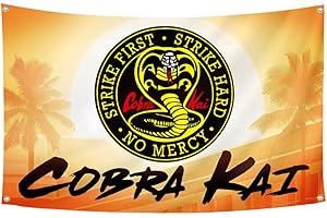 Cobra Kai Banner: Unwavering Spirit for Fighters