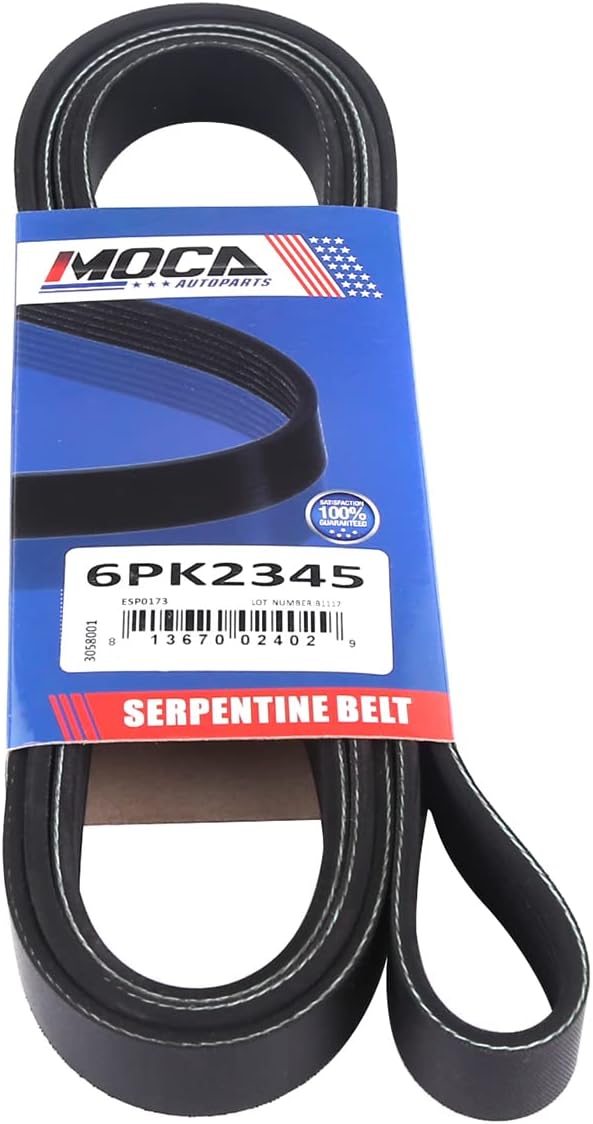 MPLUS Serpentine Belt Idler Pulley Kit fits For Chevrolet 2000-2002 Suburban 1500, 2000-2002 Suburban 2500 V8 6.0L, 2000-2002 Tahoe V8 4.8L 5.3L, For GMC 1999-2002 Sierra 1500 V8 4.8L 5.3L