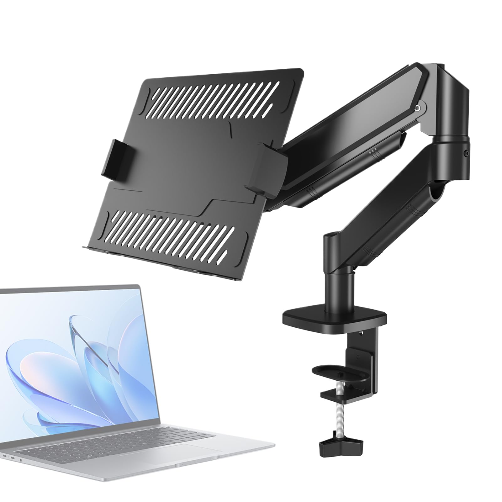 Soporte Portátil Para Portátil Soporte Vertical Telescópico Para Ordenador | Elevador Ergonómico Para Computadora Para Oficina Dormitorio Hogar Estudio Sala Reuniones Cine Aula