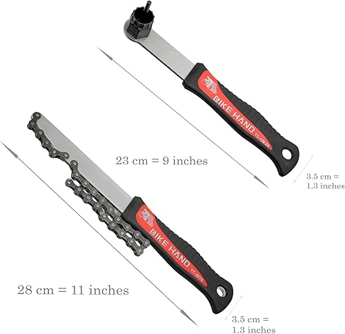 Miniatura 9 de BikeHand - Kit de herramientas para bicicleta compatible con Shimano Cassette Turner Instalar Rotor Lockring Eliminación de Cadena
