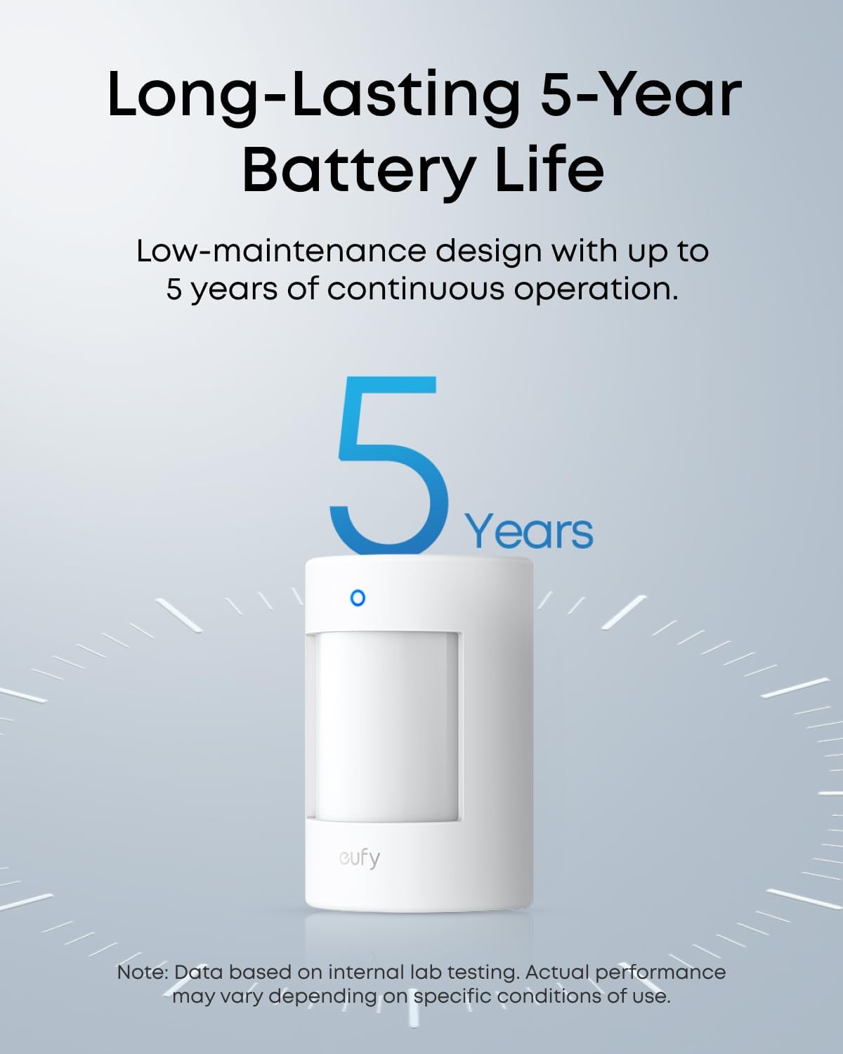 eufy Motion Sensor E20, Pet-Friendly Detection to Reduce False Alarms, Extended 5-Year Battery Life, Easy and Versatile Installation, Requires HomeBase 2, 3, Mini, or Pro - Image 4