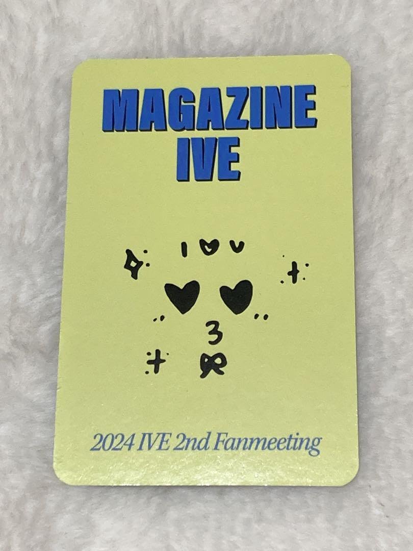 Amazon.co.jp: IVE Fan Meeting Dive2期特典トレカ ウォニョン 2