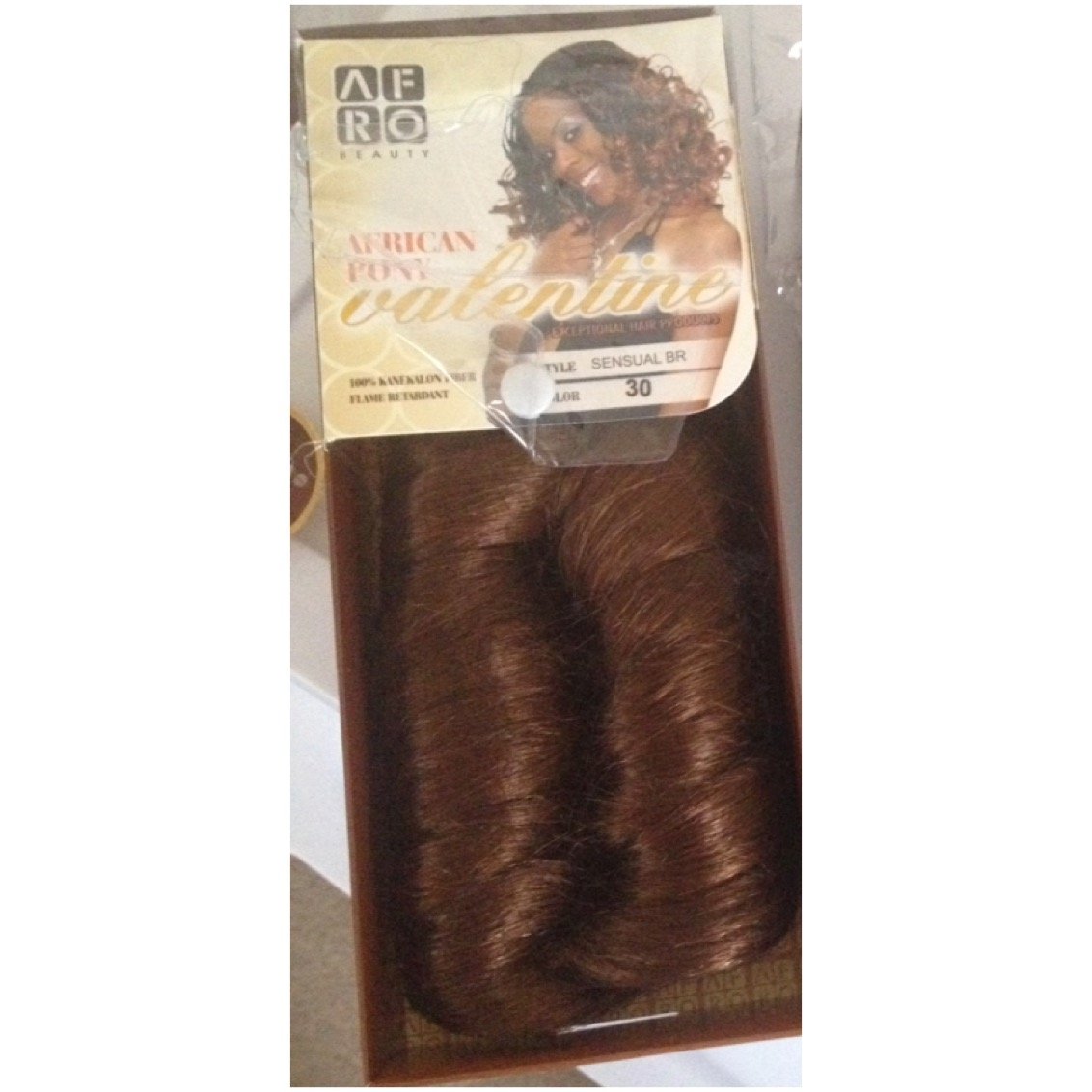 Afro Beauty Collection African Pony (Valentine) (Sensual Braid) - Color 30 - Light Auburn