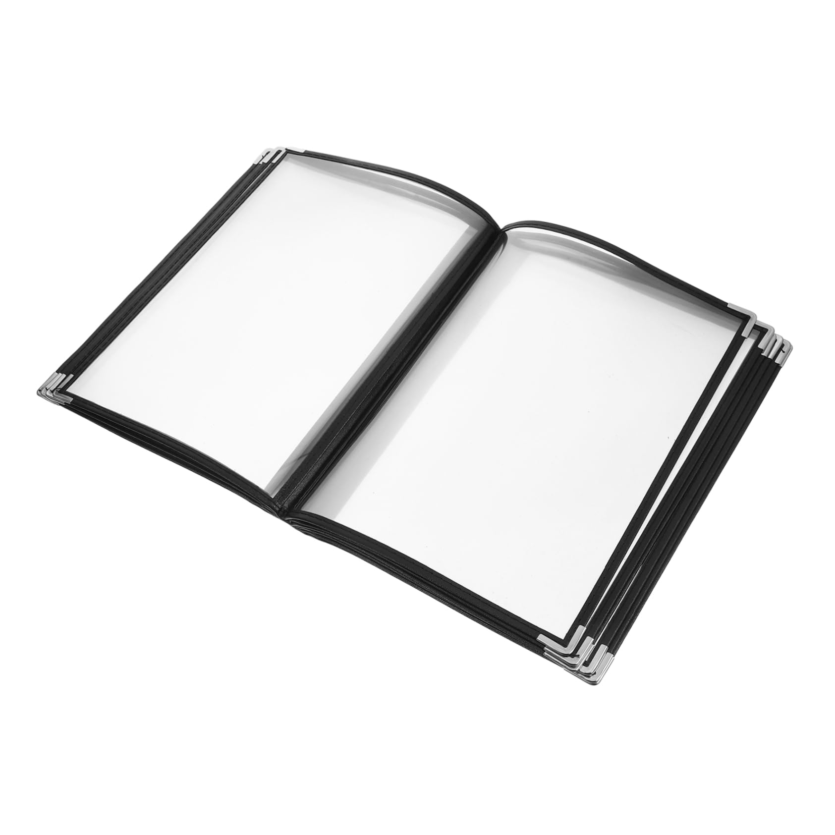 Luxshiny 10 Recipe Book Menu Binder Bar Menu Holder Bar Restaurant Menu Holders for Restaurant Menu Sleeves for Coffee Bars Menu Covers for Cafe Recipe Binder Menu Folder Transparent