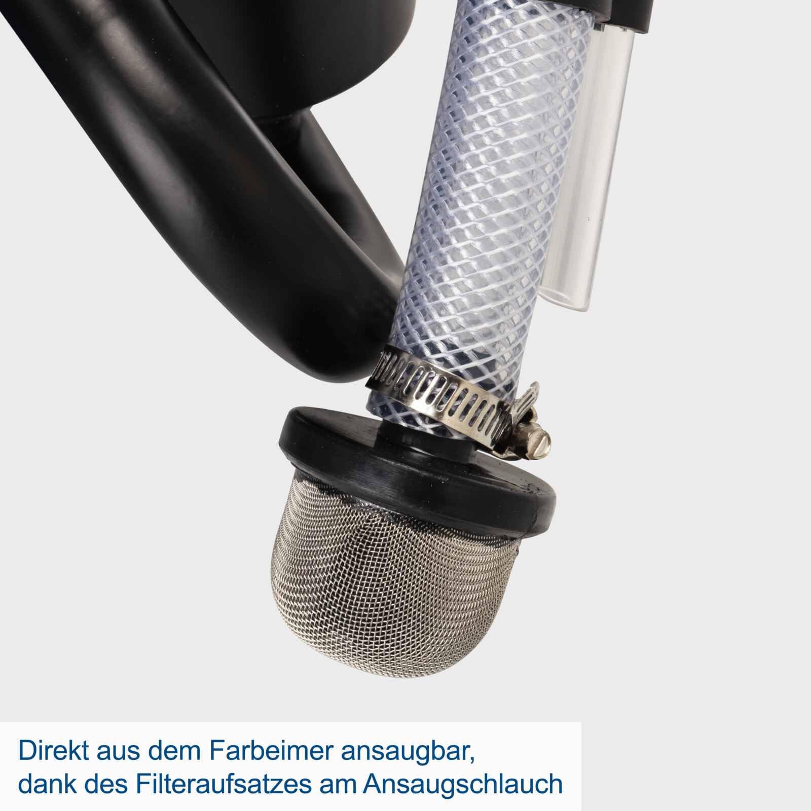 Scheppach ACS3000 Sistema di verniciatura a spruzzo airless 750W max 207bar raggio 7,6 m, portata 1,1 l/min, pistola a spruzzo con sistema di verniciatura