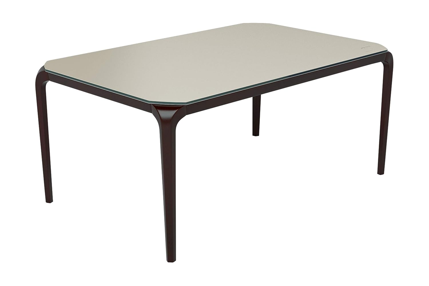 GODREJ INTERIO Opulent Dining Table (Glossy, Beige) Amazon.in Home